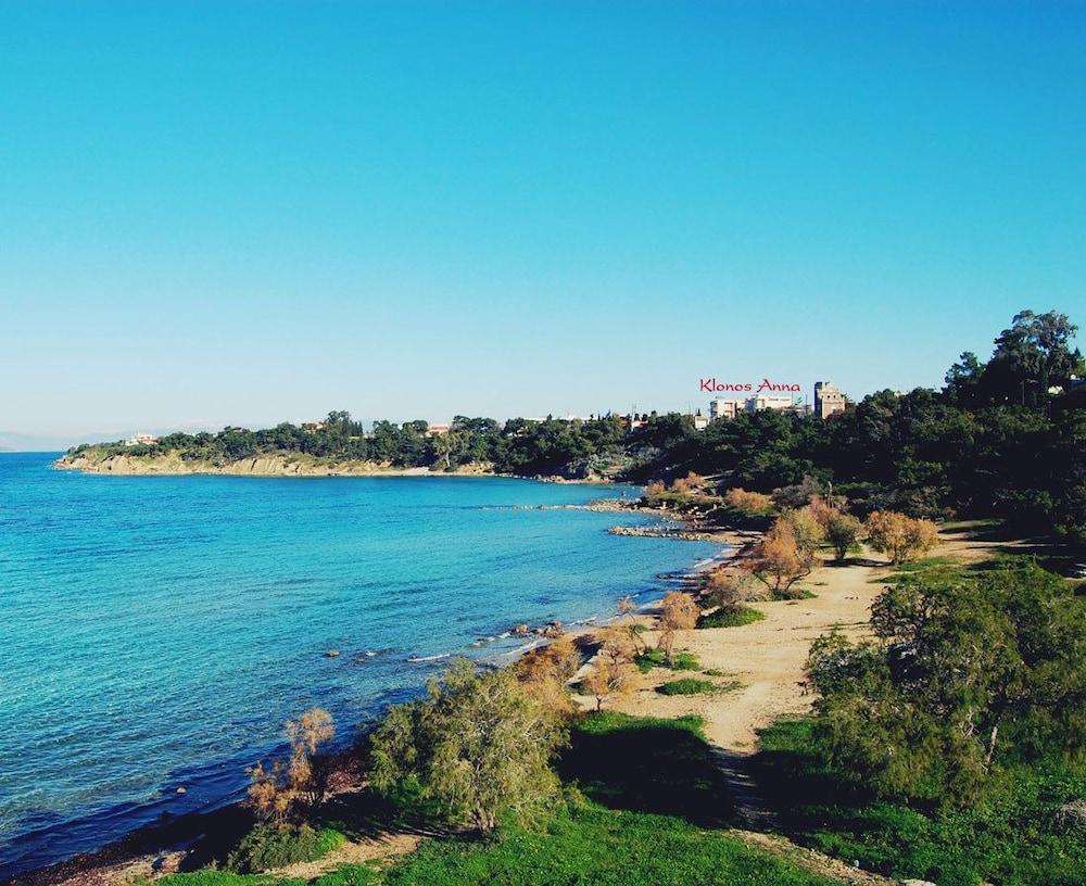 Klonos Anna Otel Aegina Dış mekan fotoğraf